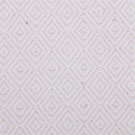 Light Tan Diamond Woven Woven Cotton Home Fabrics