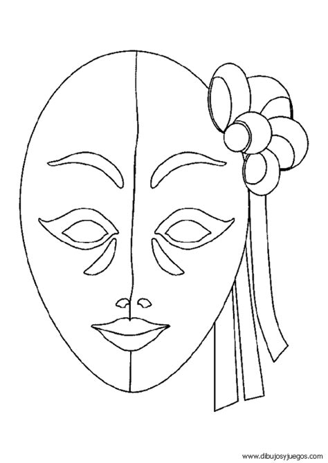 Mascara De Carnaval Para Colorear Az Dibujos Para Colorear Images And