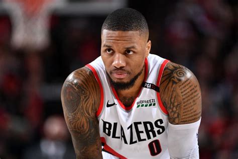 Damian lillard's tattoo is sick! Damian Lillard Pushes Blazers to Game 7 vs Denver