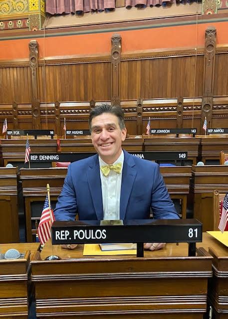 State Representative Chris Poulos Sworn In Wednesday For First Term