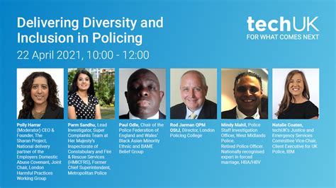 Delivering Diversity And Inclusion In Policing