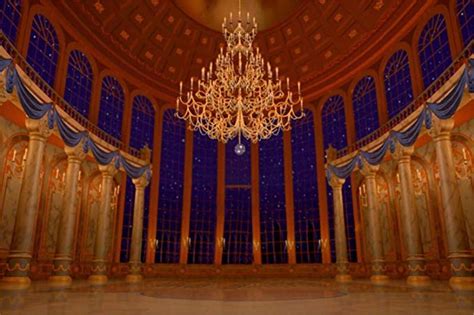 Photography Backdrop 7x5 Beauty And The Beast Palace Scene