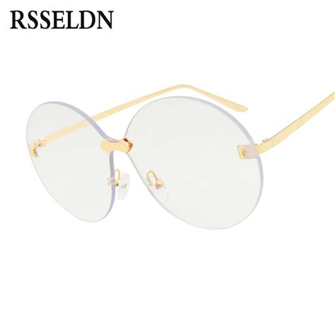 Buy Rsseldn Fashion Round Glasses Frames For Men Women