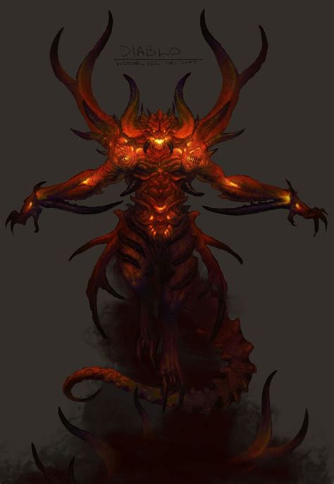 Diablo Concept Characters And Art Diablo Iii Fantasy Demon Demon