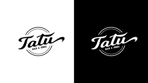Logo Design For Tatu Bar And Grill On Behance
