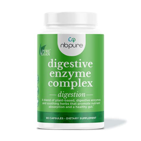 Digestive Enzyme Complex Best Natural Digestive Enzymes Supplement