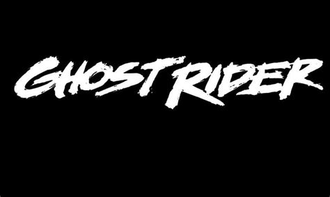 Ghost Rider Comic Book Title Logo Ghost Rider Rider Text Png For