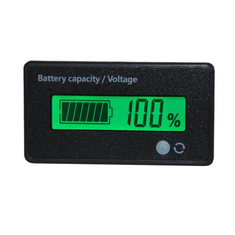 Js C V V V V Acid Lead Lithium Battery Capacity Indicator Digital Voltmeter Voltage
