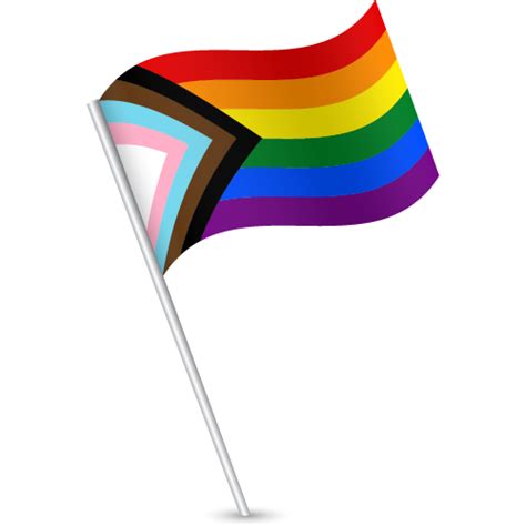vector country flag of lgbtq pride flagpole vector countries flags of the world