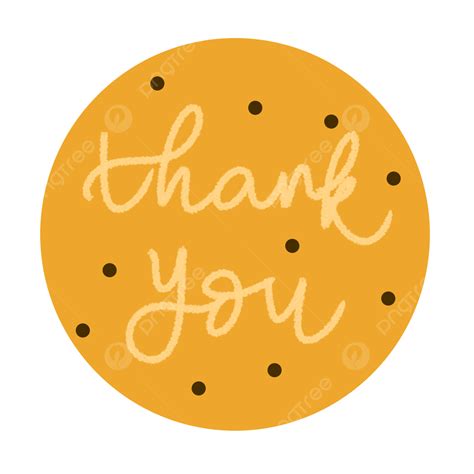 Thank You Sticker Element Design Sticker Thank You Thank You Clipart