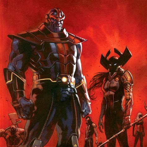 Thanos New Super Villain Team New Avengers Avengers