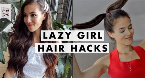 7 Lazy Girl Hair Hacks You Need In Your Routine Video Beauty Help