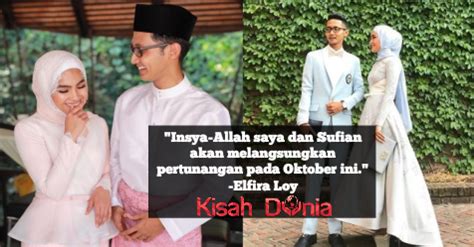 Check spelling or type a new query. Elfira Loy & Sufian Suhaimi Tunang Oktober, Kahwin Tahun ...