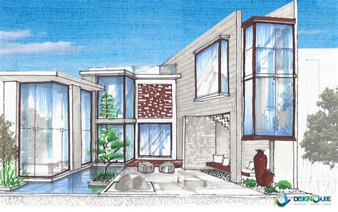 A Concept Sketch Developed For One Of Our Architecture Projects