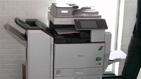 Ele o auxiliará no passo a passo do processo de instalação até que a sua ricoh aficio sp 3510sf fique perfeitamente funcional para usar. Banner print Ricoh MP C3002 - YouTube