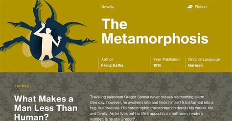 The Metamorphosis Infographic Course Hero Metamorphosis Book