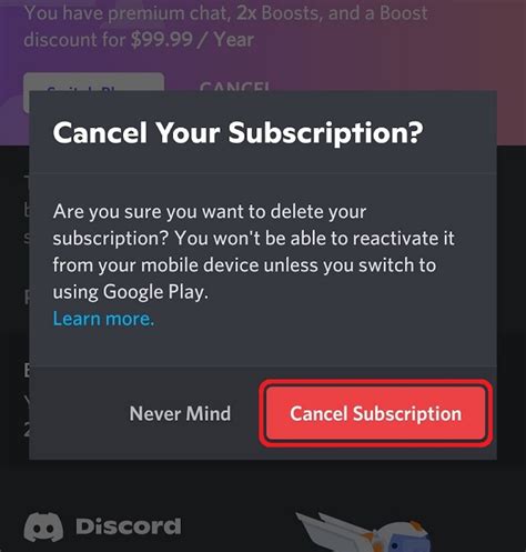 How To Cancel Discord Nitro On Desktop Or Mobile Android Authority