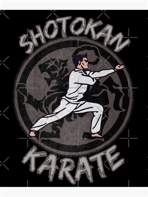 Shotokan Karate Poster For Sale By Besury Redbubble