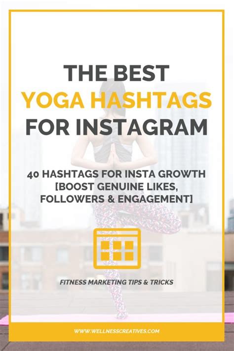 40 Yoga Hashtags For Instagram And Tiktok Engagement