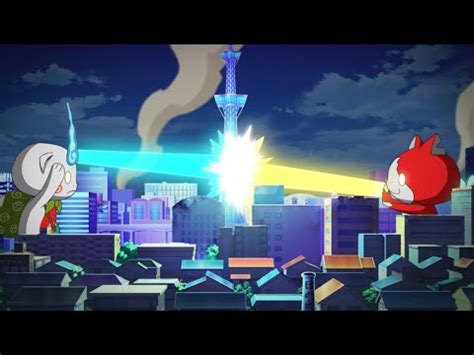 Yo Kai Watch Anime Movie Jibanyan Vs Komasan Monge Is A Great Decisive