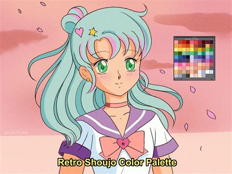 Retro Shoujo Color Palette Download By Mishihime On Deviantart
