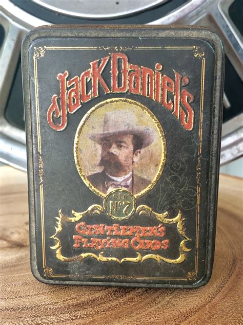 We did not find results for: Jack Daniels Double Deck Gentleman's Playing Cards No. 7 | Etsy | Double deck, Etsy deals, Tin boxes
