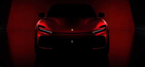 Ferrari Purosangue Il Suv Del Cavallino Sarà Presentato Il 13 Settembre