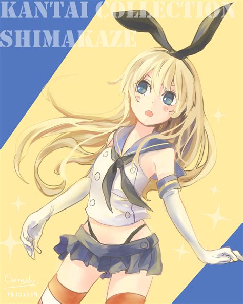 Shimakaze Kantai Collection By Anne Rica On Deviantart