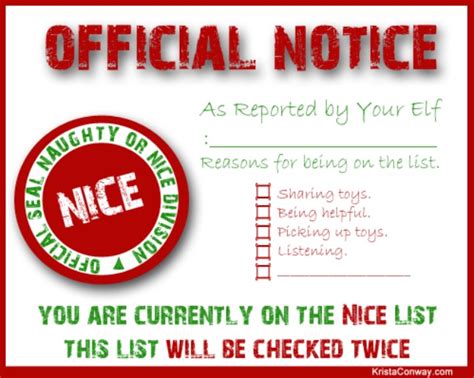 Free online certificate maker with logo enables you to edit i wanted to create this free printable nice list certificate to mail to my son a few weeks before christmas day. 19 Elf on the Shelf Ideas - Tip Junkie