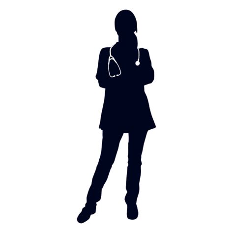 Doctor Hands Crossed Silhouette Png And Svg Design For T Shirts