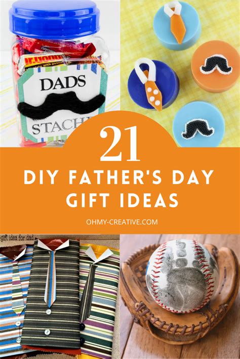 21 DIY Father S Day Gift Ideas Super Easy Thoughtful Gifts Oh My