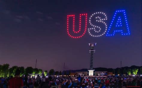 Are Drone Light Shows Replacing Fireworks Displays Flying Magazine