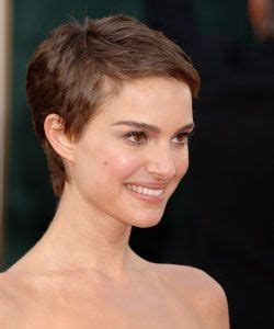Stunning Natalie Portman With A Chic Pixie Haircut