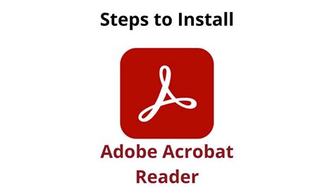 Steps To Install Adobe Acrobat Reader On Your Windows Pc Laptop 2023