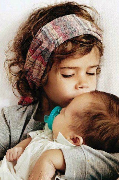 Little Brother Love So Cute Precious Children Beautiful Babies Cute