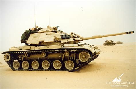 A Us Marine Corps M60a1 During The Gulf War Of 1990 91 Military