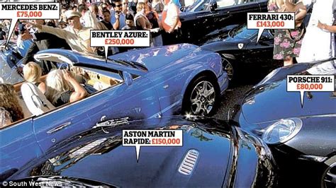 Hapless Blonde Crashes £250k Bentley Into Four Other Supercars Daily