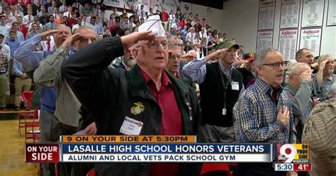 La Salle Honors 175 Veterans In Ceremony