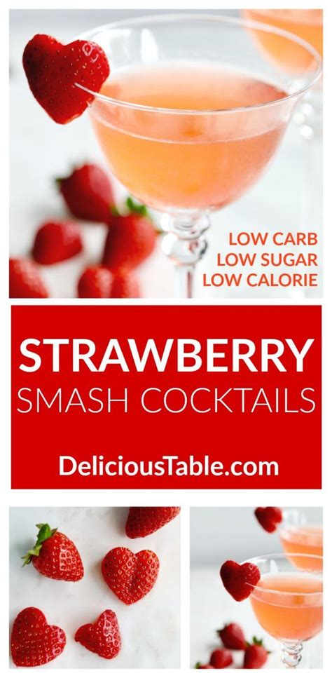 Rustypipesdrinking bourbon is fun, okay? Low carb, low sugar, low calorie Strawberry Smash ...