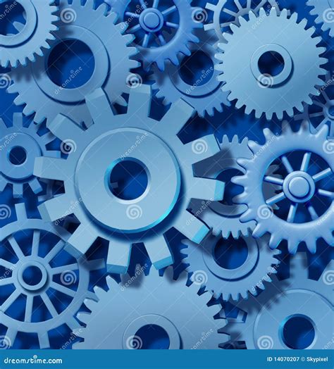 Gears Turning Royalty Free Stock Photography Image 14070207