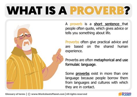 What Is A Proverb Meaning And Examples
