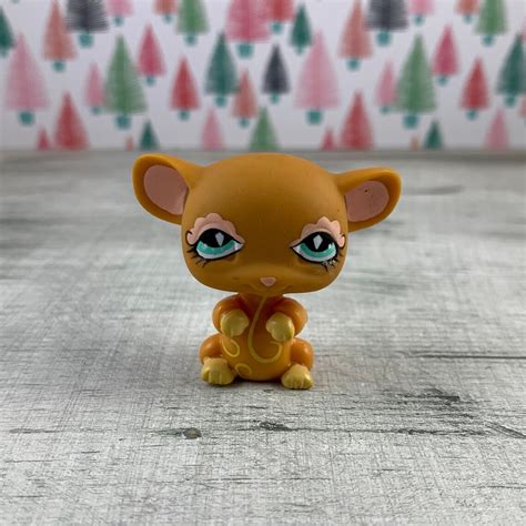 Mouse 462 Littlest Pet Shop Lps Hasbro Bobblehead Mini Toy Etsy