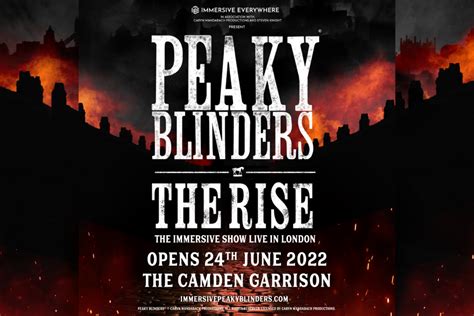 Peaky Blinders The Rise The Immersive Experience London Planner