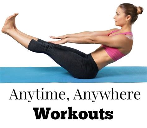 Easy Anytime Anywhere Workouts Workout Health Fitness Fitness