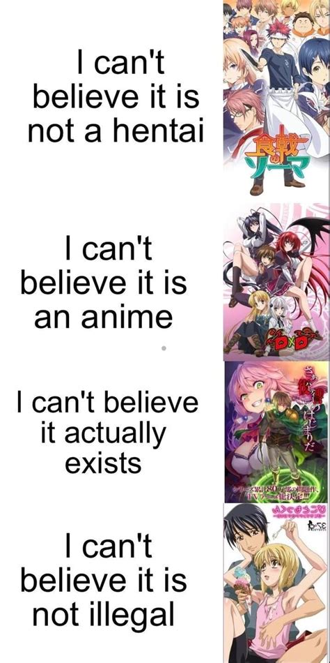 I Cant Believe It Is Not A Hentai I Cant Believe It Is An Anime I Can