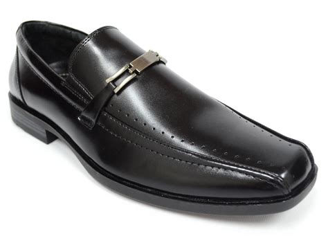 Mens New Stacy Adams Cade Black Slip On Dress Casual Shoes 20126 001