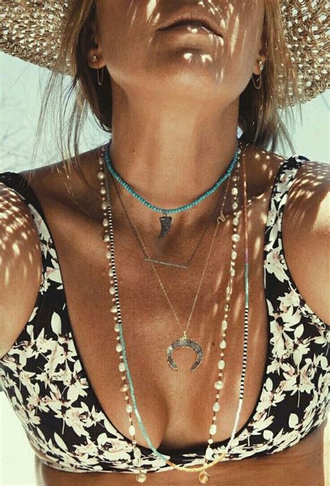 Boho Layering Necklaces Collier Turquoise Turquoise Choker Mein Style