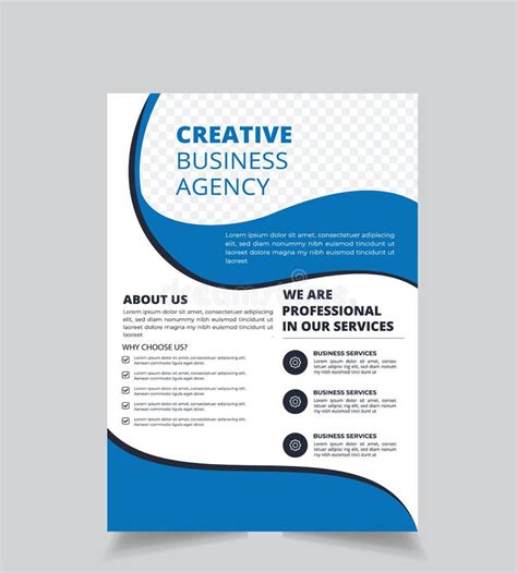 Creative Flyer Brochure Design Corporate Business Flyer Size A4