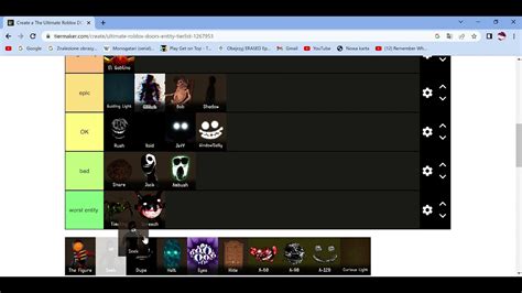 RATING DOORS ENTITIES IN TIER LIST YouTube