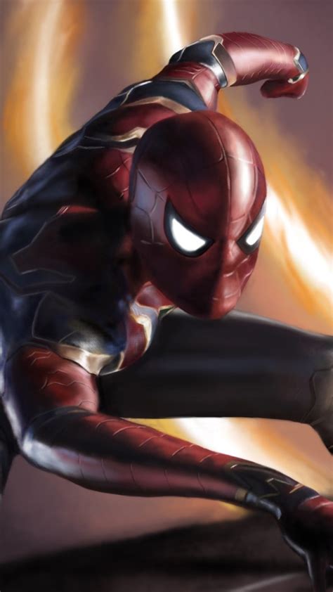 2160x3840 Spiderman Avengers Infinity War Sony Xperia Xxzz5 Premium